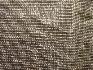 アンティーク　変わり格子模様織出し本場村山泥大島紬男物着物